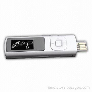 MP3 Player with Up to 8GB Capacity, Supports Multiple Languages